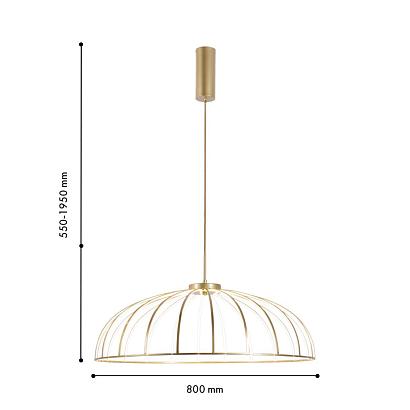 подвесной светильник vertex 4286-8p, доставка по Казахстану 