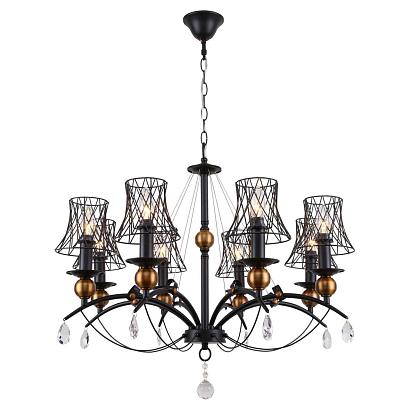 люстры подвесная люстра lussole lgo arivaca lsp-8104, доставка по Казахстану 