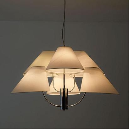 люстры подвесная люстра arte lamp rondo a4086lm-6cc, доставка по Казахстану 