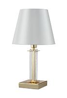 Дополнительная картинка Настольная лампа Crystal Lux NICOLAS LG1 GOLD/WHITE Crystal Lux 3401/501