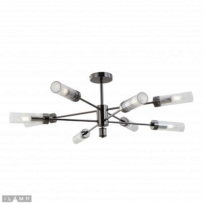 люстры светильник потолочный ilamp evolution 15609-8 an+cl, доставка по Казахстану 