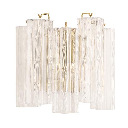 Декоративные настенные Бра Crystal Lux ROSE AP2 BRASS Crystal Lux 2840/402, доставка по Казахстану 
