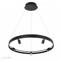 светильник подвесной iledex vision iledex 2060-d800 bk, доставка по Казахстану 