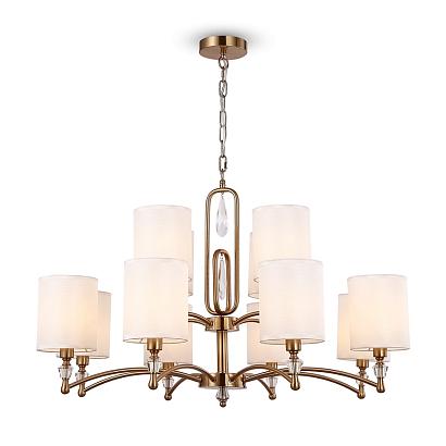 подвесная люстра freya fr1007pl-12bs riverside, доставка по Казахстану 