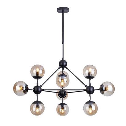 Подвесная люстра Arte Lamp BOLLA A1664SP-10BK, доставка по Казахстану 