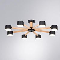 люстры потолочная люстра arte lamp tenda a1624pl-8bk, доставка по Казахстану 