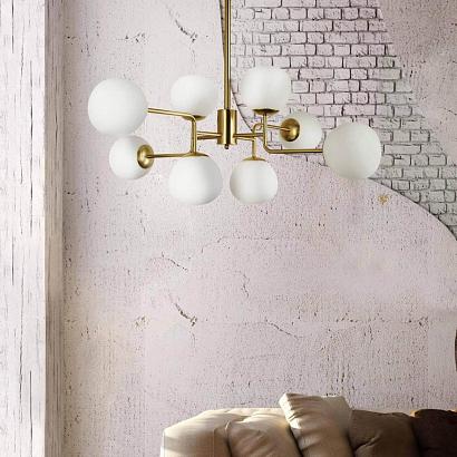 купить Подвесная люстра Maytoni Erich MOD221-PL-08-G в Алматы, svet.kz, доставка по Казахстану 