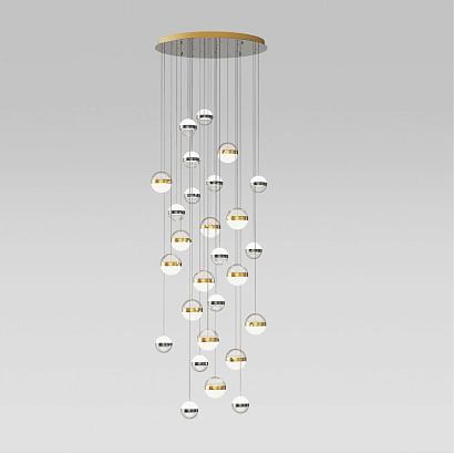 люстры 5037/232l l-vision odl24 389 подвесной светильник led 232w 4000k 11250лм roni, доставка по Казахстану 