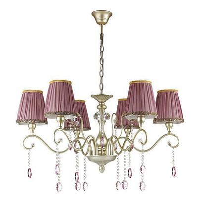 люстры подвесная люстра odeon light classic gaellori 3393/6, доставка по Казахстану 