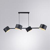 люстра на штанге arte lamp sebastian a7051sp-4bk, доставка по Казахстану 