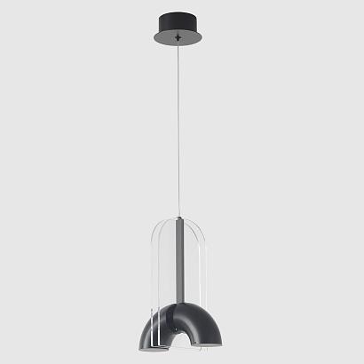 светильник подвесной crystal lux element sp12w led black crystal lux 4020/212, доставка по Казахстану 