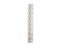 NEWPORT 8240 8249/A , Бра, Chrome Clear crystal L6,5*H61*Sp8,5 cm G9 7*25W