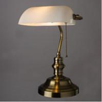 Дополнительная картинка Настольная лампа Arte Lamp Banker A2493LT-1AB