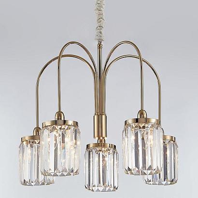 подвесная люстра newport 4505/c gold м0062713, доставка по Казахстану 