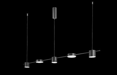 люстры светильник подвесной crystal lux tristan sp5 l1200 black crystal lux 3690/205, доставка по Казахстану 