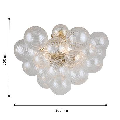 люстры потолочная люстра favourite 4202-5c multibulla, доставка по Казахстану 