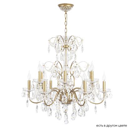 люстра crystal lux odelis sp12 gold crystal lux 2571/312, доставка по Казахстану 