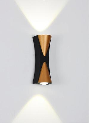 С 2 плафонами на стену Настенный светильник Arte Lamp GUDJA A6026AP-10BK, доставка по Казахстану 