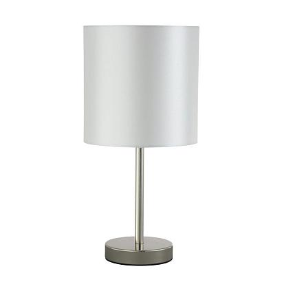 Настольная лампа Crystal Lux SERGIO LG1 NICKEL Crystal Lux 2900/501