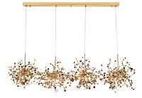 подвесной светильник  crystal lux garden sp3х4 l1600 gold crystal lux 1860/212, доставка по Казахстану 