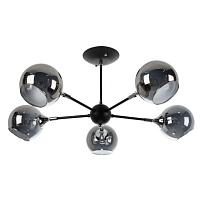 потолочная люстра arte lamp lagos a2708pl-5bk, доставка по Казахстану 