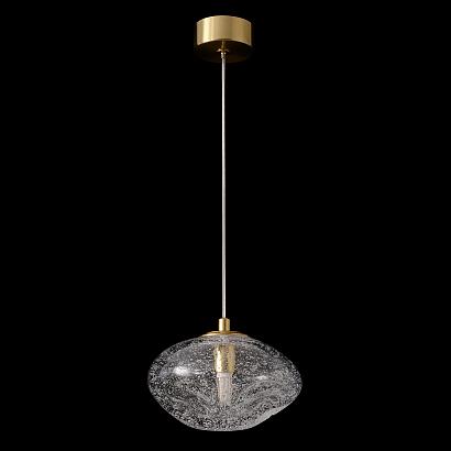 светильник подвесной crystal lux formless sp1 transparent 4120/201, доставка по Казахстану 