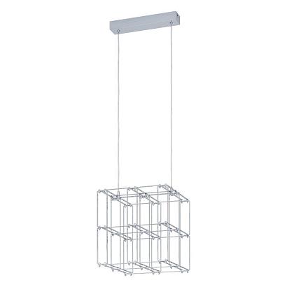 люстры 39729 светодиод. подвес frontera с димм., 20,5w(led), 300х300, h1500, 2376lm, нерж. сталь, хром, доставка по Казахстану 