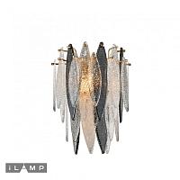 Дополнительная картинка Настенный светильник iLamp Dolce W2543-1 Gold