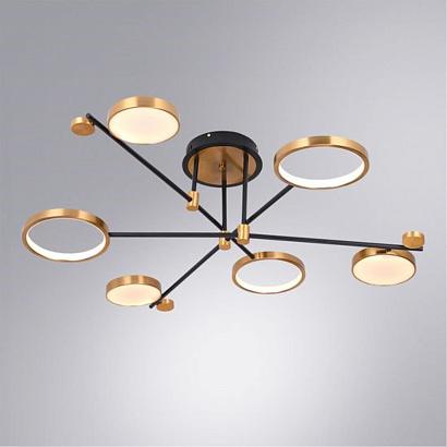 Потолочные Потолочный светильник Arte Lamp HOLLY A1364PL-6PB, доставка по Казахстану 