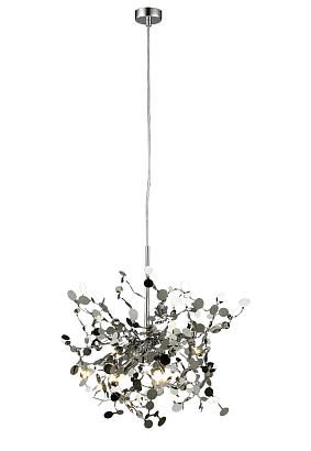 светильник подвесной crystal lux garden sp3 d400 chrome crystal lux 1861/203, доставка по Казахстану 