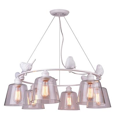 люстры подвесная люстра arte lamp passero a4289lm-6wh, доставка по Казахстану 
