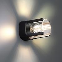 370958 STREET NT23 000 черный Светильник уличный настенный  IP54 E27 max 20W 220-240V VISIO светильники