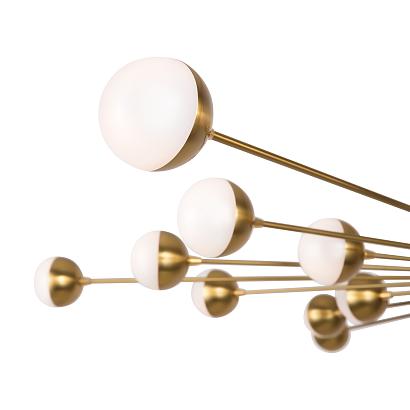 Потолочные Потолочная люстра Freya FR5242CL-24BS, доставка по Казахстану 