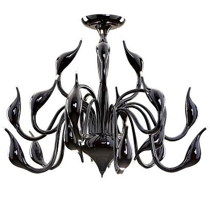 Потолочные Потолочная люстра Lightstar Cigno Collo Bk 751187, доставка по Казахстану 