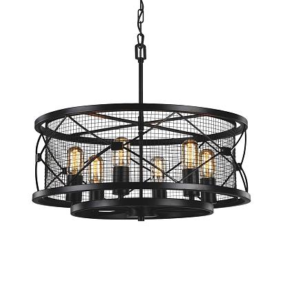 люстры подвесная люстра favourite mesh 1783-6p, доставка по Казахстану 