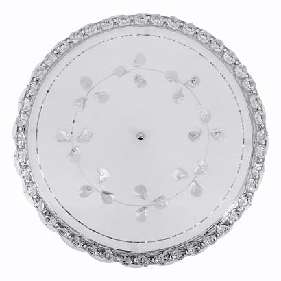 люстры светильник lumin'arte led pyxis управляемый 72w димм. 3000-6500k max 5200lm пульт ду матовый с хрусталиками 110x500mm ip20, доставка по Казахстану 