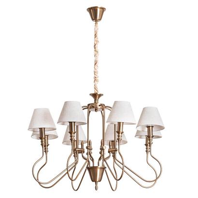 люстры подвесная люстра arte lamp agio a6086lm-8pb, доставка по Казахстану 