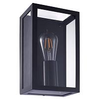 Дополнительная картинка Уличный настенный светильник Arte Lamp Belfast A4569AL-1BK