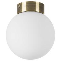люстры 812011 (mx8131-1b-s ) люстра globo 1х40w e14 antique bronze/white (в комплекте), доставка по Казахстану 
