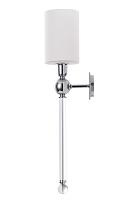 Бра Crystal Lux MIRABELLA AP1 CHROME/WHITE Crystal Lux 0421/401