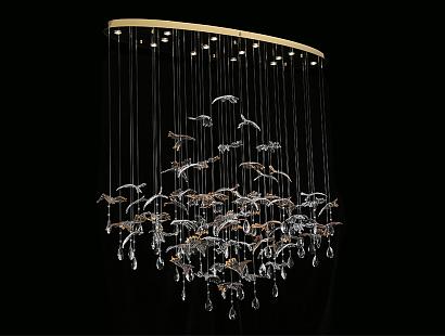 newport 8200 8220/140 с oval gold polished , люстра, доставка по Казахстану 