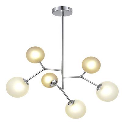 купить SLE1107-103-06 Светильник подвесной Хром/Белый, Серый G9 6*5W 4000K в Алматы, svet.kz, доставка по Казахстану 