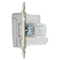 SKANDY Роз. з/к/ш кр. 16А IP44 SK-R11N никель IEK 