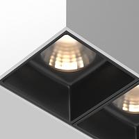 Дополнительная картинка Потолочный светильник Technical C065CL-02-L12W3K-W