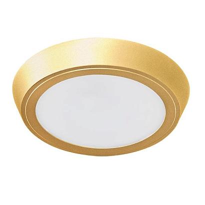 216932 Светильник URBANO CYL LED 20W 1480LM 115G ЗОЛОТО 3000K IP65 (в комплекте)