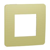Рамка 1-постовая Schneider Electric Unica New NU280211 