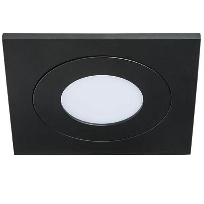 212187 Светильник LEDDY QUAD LED 3W 240LM ЧЕРНЫЙ 3000K (в комплекте) купить в Алматы svet.kz