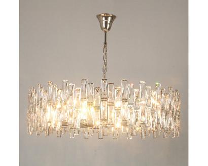 newport 10120 10123+9/c , люстра, chrome clear crystal d85*h26 cm e14 12*40w, доставка по Казахстану 