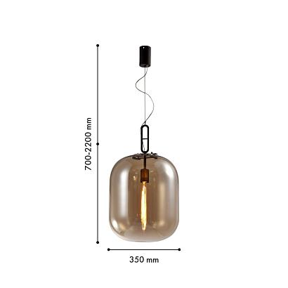 подвесной светильник canister 4264-1p, доставка по Казахстану 