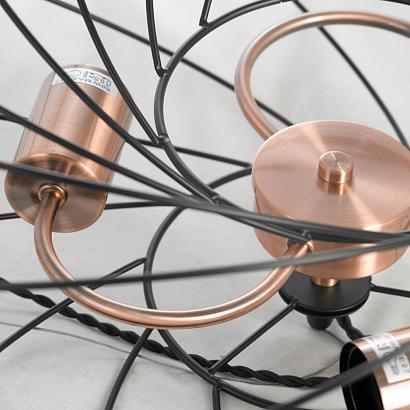 подвесная люстра lussole loft brooks lsp-8246, доставка по Казахстану 